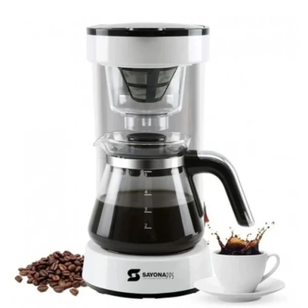 Sayona Coffee Maker SDC-4489 | Best 2-in-1 Coffee Maker in Rwanda