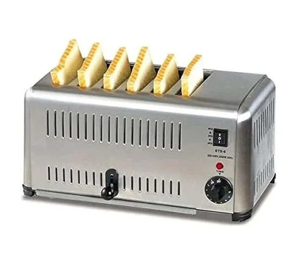 High Power 6 Slice Bread Toaster in Rwanda | Best Commercial Toaster