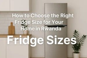 featured image of my blog post tittled how to choose fridge sizes in rwanda