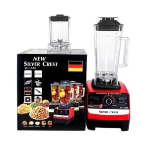This is image within blog post that shows Silver Crest Multifunction Blender in rwanda