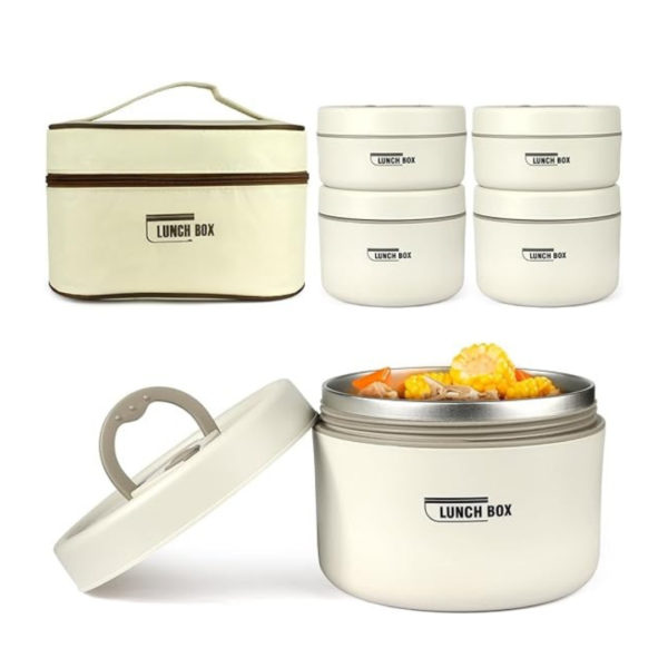 Best Food Container in Rwanda | Round Stainless Steel Lunch Box