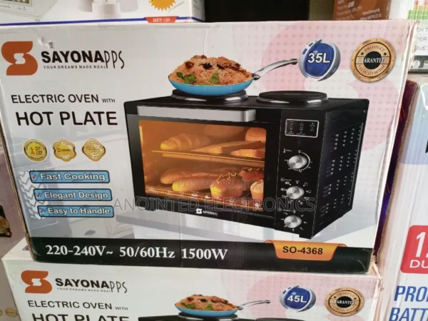 image showcasing best oven in rwanda with 35l